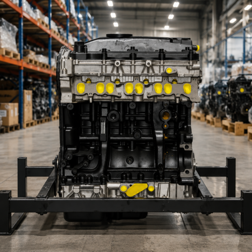 2.2 HDI/TDCI/JTD EURO 4 4HU Gyári Felújított Motor 1376427